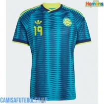 Camisa de time de futebol Colômbia Rafael Santos Borre #19 Replicas 2º Equipamento Mundo 2026 Manga Curta